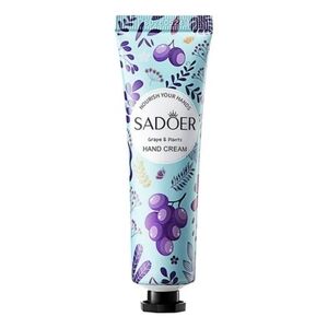 Sadoer Grape & Plants Hand Cream New Travel Size